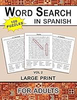 Algopix Similar Product 10 - Word Search Puzzles in Spanish Word