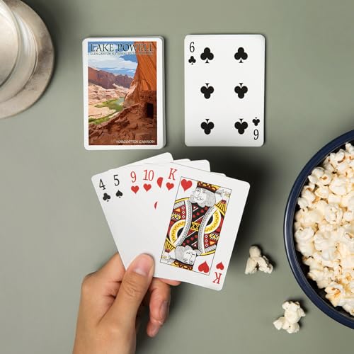 Lake Powell Forgotten Canyon Baraja de 52 cartas Póker miniatura 2