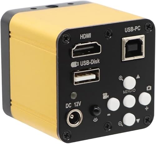 Miniatura 3 de Cámara de microscopio HDMI HD 2MP 30FPS HDMI USB Industrial Digital Teléfono Cámara Microscopio para Microscopio Binocular Trinocular (Color