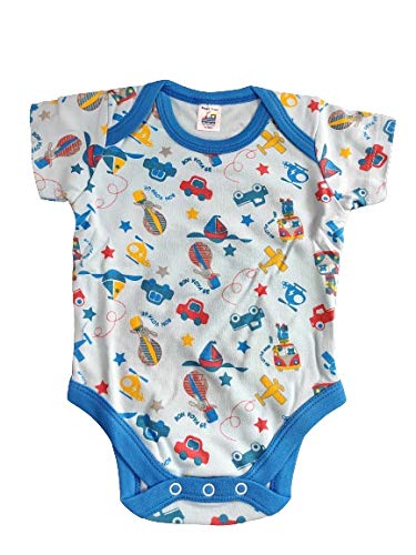 Image of Dazzle Born Baby boy Body Suit Half Jump Suit Romper for boy new Born Body Suit Combo of 5 for boy