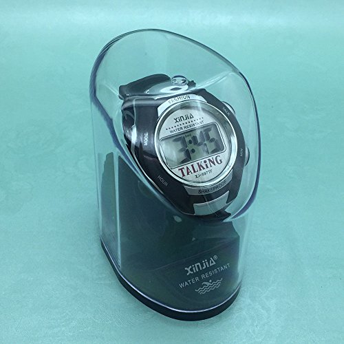 Orologio Parlante Digitale con Sonoro in Italiano con Sveglia e Relazione oraria Per bambini e non Vedenti - 8