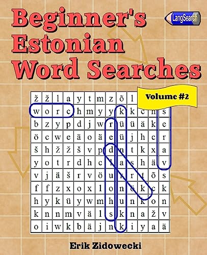 Beginner's Estonian Word Searches (Estonian Edition)