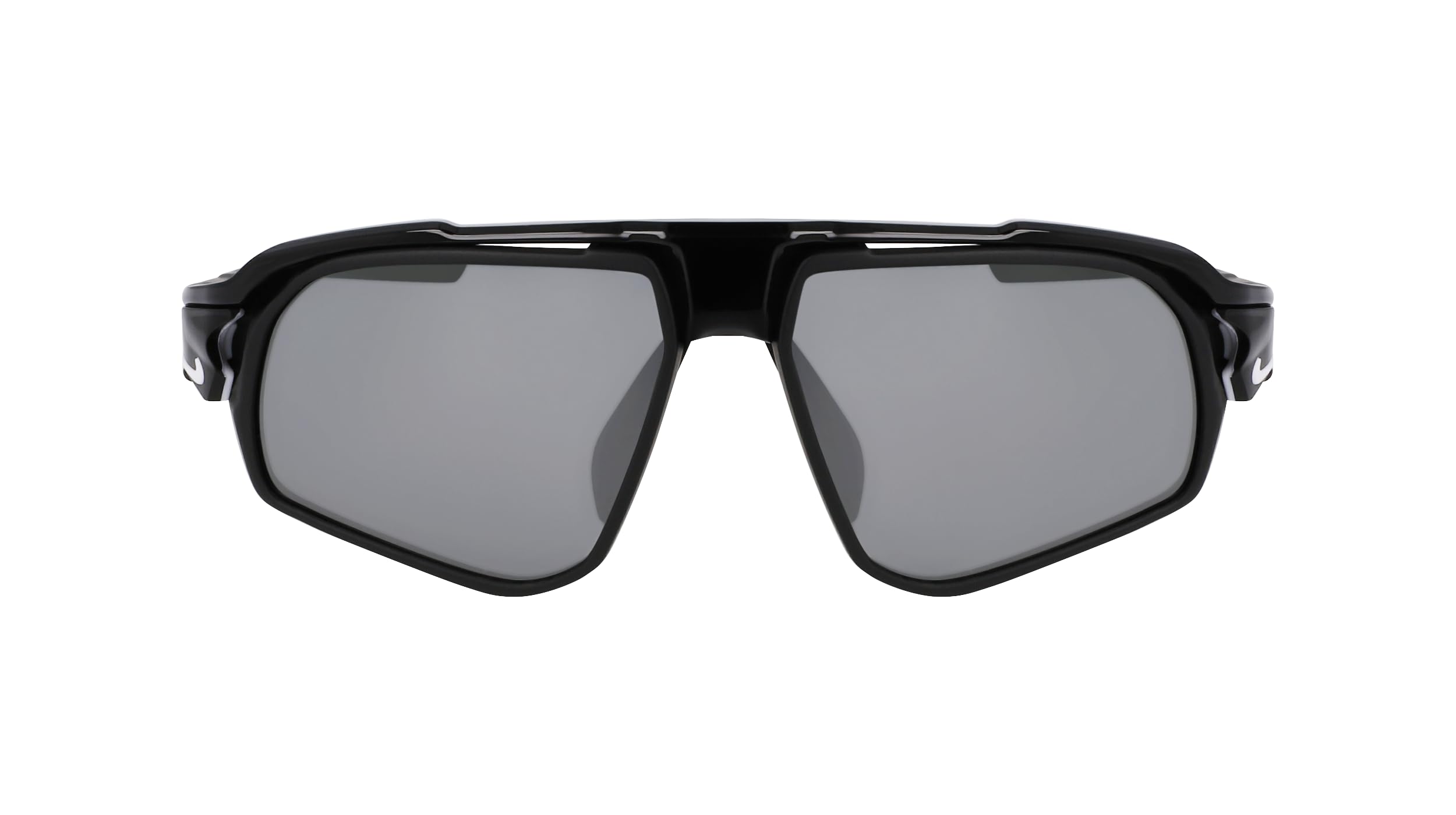 Nike FLYFREE FV2387 Sunglasses, 010 Black/Silver Flash/Volt, One Size Unisex