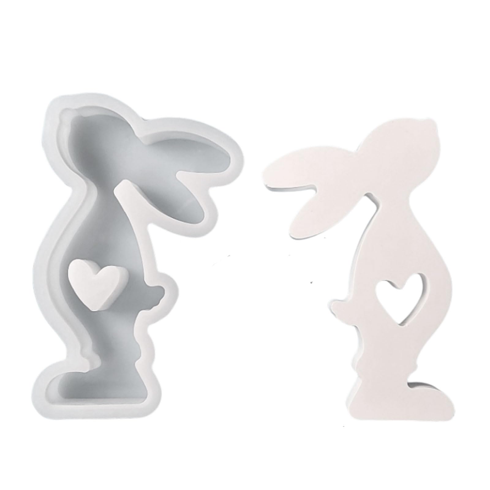 Alksubbm Resins Mold Easter Silicone Craft Soap Baking Home Decorations Silicone Making