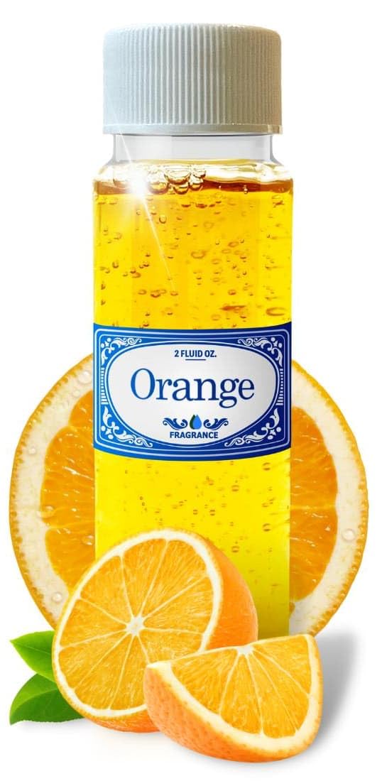 Orange Concentrated Single Bottle 2.0 fl oz Rainbow Vacuum Fragrance, Hyla, Sirena, Diffusers, Aromatherapy, Rainmate, Fragrances, Not Made by Rexair or Rainbow, Clear, ORNGE-CONC-1.6-OIL