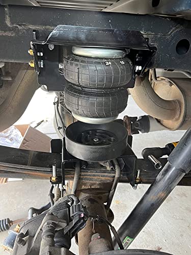 Image of TORQUE Airbag Air Bag Spring Cradle for 6 inch Diameter Convoluted Bellow Style Air Bags, Torque and Firestone Air Spring Suspension Kits (Replaces Daystar KU09140BK) (TR3004)