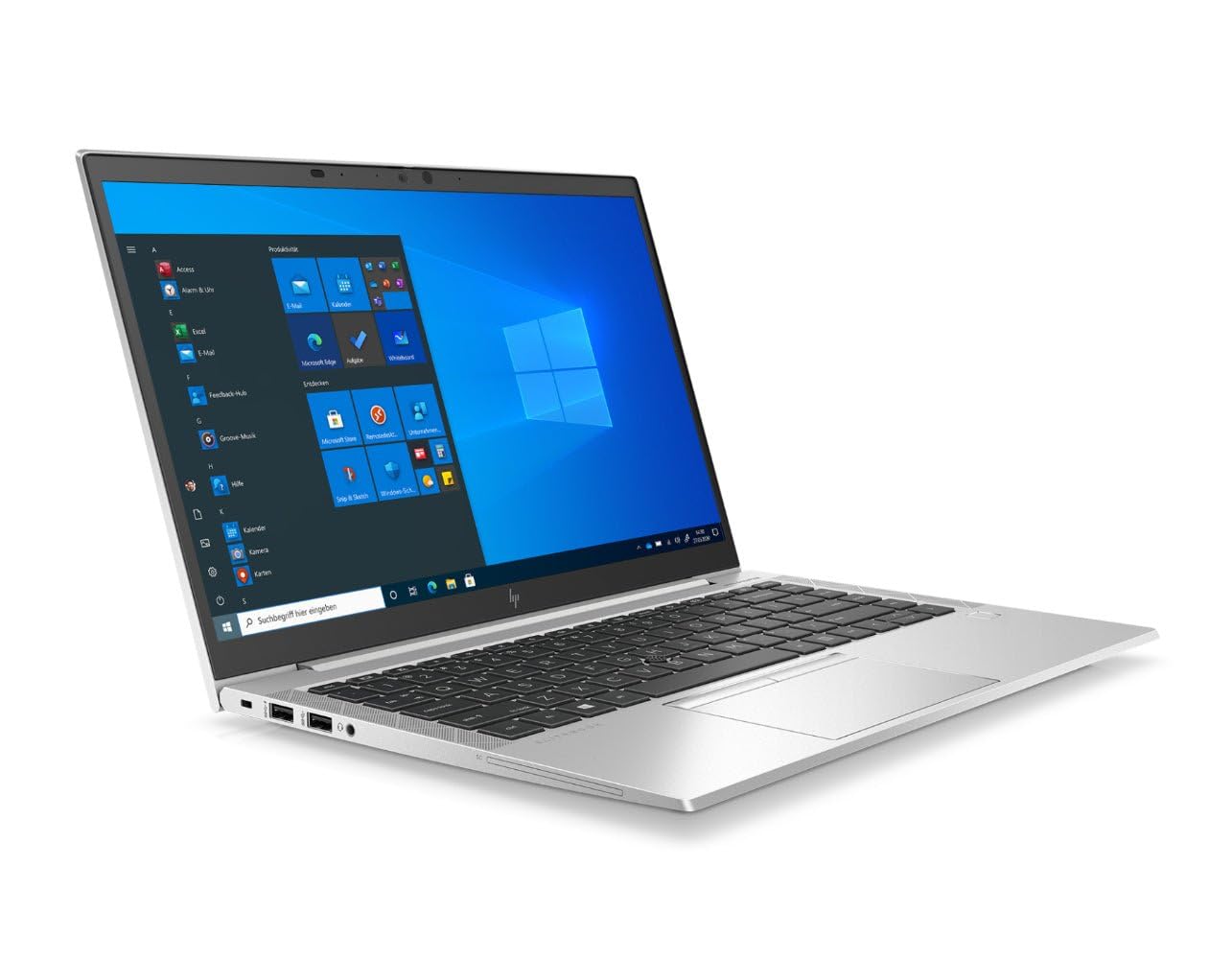 HP EliteBook 840 G8, 14" FHD Display, Intel Core i5 1135G7, 16GB RAM, 256GB SSD, LTE 5G, Windows 11 Pro, ESET Internet Security, Notebook Laptop (Generalüberholt)