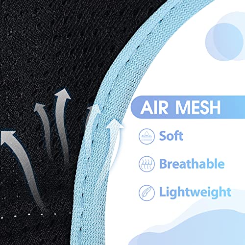 Cat Harness And Leash Set For Walking, Escape Proof Cat Harness For Small Medium Large Kitten Cat And Puppy, Pattern Vest Harness With Adjustable Velcro For Traveling, Adventure(Blue Flower, 10-12") #TOP3