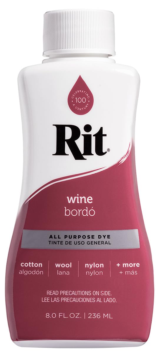 Rit All Purpose Liquid Dye Wine 236ml