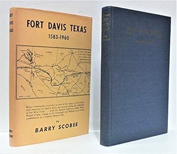 Hardcover Fort Davis, Texas, 1583-1960 Book