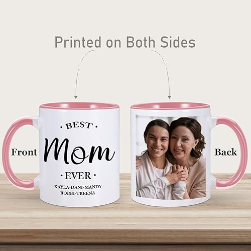Miniatura 4 de Taza personalizada con logotipo de texto fotográfico, regalo personalizado para cumpleaños, aniversario, Navidad, regalos para amantes de las