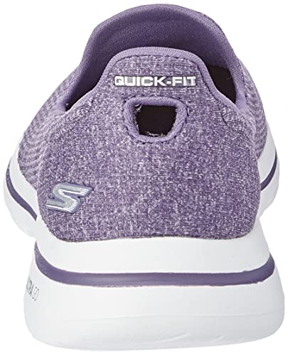 Tênis Esportivo Go Walk 5, SKECHERS, Feminino, Roxo, 36
