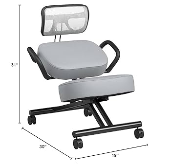 Amazon.com: DRAGONN by VIVO Ergonomic Kneeling Chair with