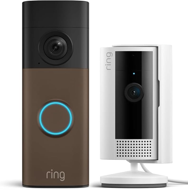 Ring Videocitofono a batteria (ultimo modello) + Ring videocamera interna