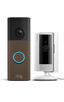Ring Videocitofono a batteria (ultimo modello) + Ring videocamera interna