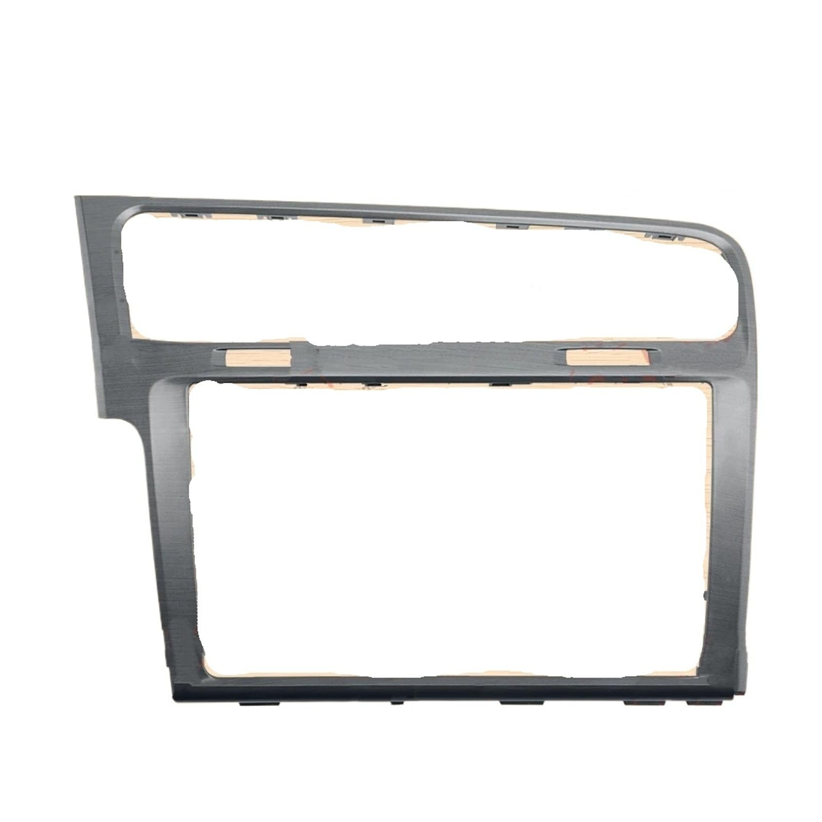 Mascherina Autoradio Cornice Stereo 8 Pollici/9.2 per VW per Golf MK7 .5 MIB Cornice dello Schermo Pianoforte Cornice Nera Pannello Radio Decorativo