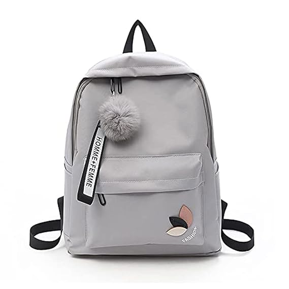 Preppy Style Fashion Waterproof Women Girls Backpack Korean Design Drawstring Chain travel College Office Bag Laptop Backpack