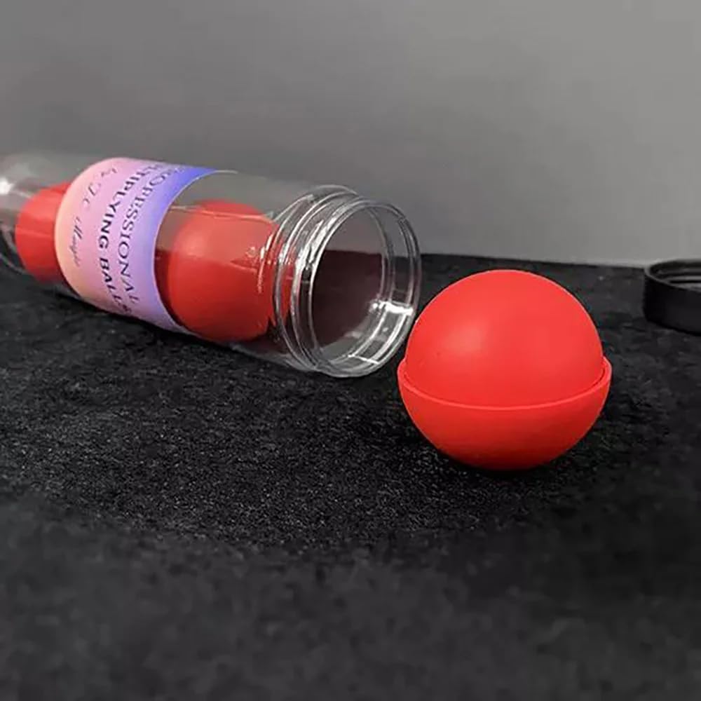 Sfere moltiplicanti professionali (Dia 43 mm) Trucchi magici da una a quattro palle mago illusioni palcoscenico puntelli espedienti mentalismo (rosso)