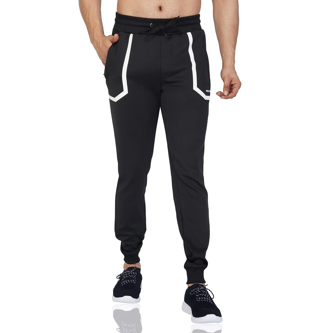 Vector X Men's Track Pant (Black) : Amazon.in: Clothing & Accessories