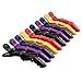Produktbild Haarklammern Friseurbedarf 10 PCS Kunststoff Haarklammer, Krokodil Haarspangen Alligator, Combi-clip Friseur Set, Professionelle Styling Haarklammern für Salon, Wasche Gesicht, Mehrere Farben