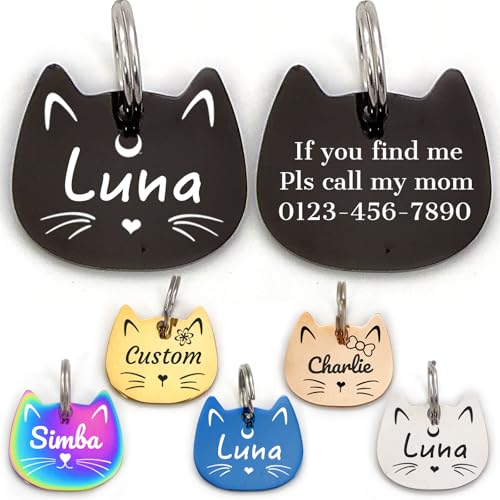 Stainless Steel Mini Cat ID Tag