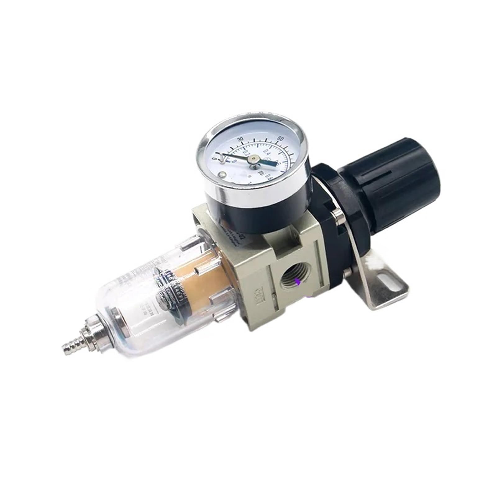 Válvula reguladora de presión del filtro del compresor de aire del procesador de aire neumático AW2000-02/AW3000-03(AW2000-02,Fiber)