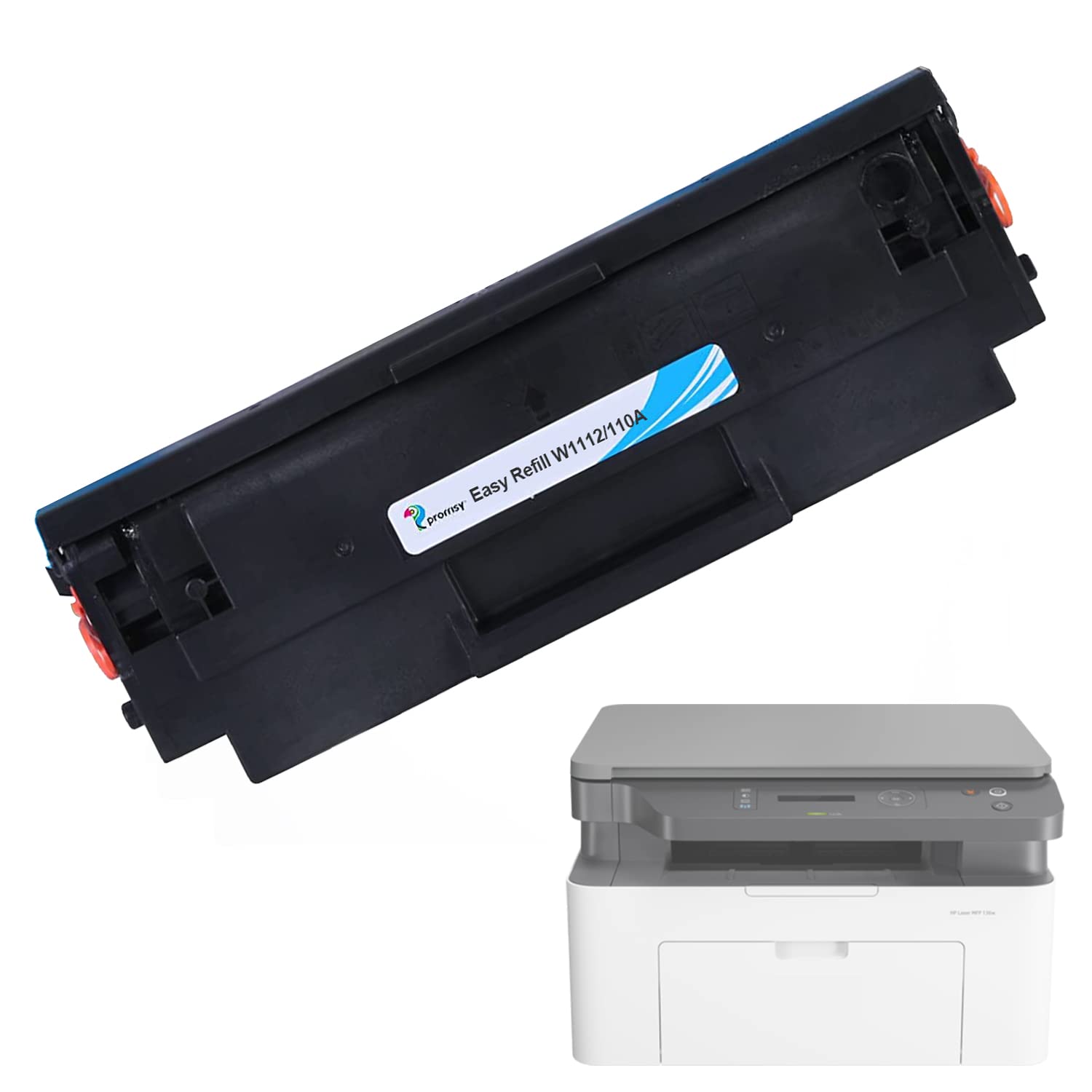 proffisy 110A Toner Cartridge Especially for HP Laser MFP 136w, Easy