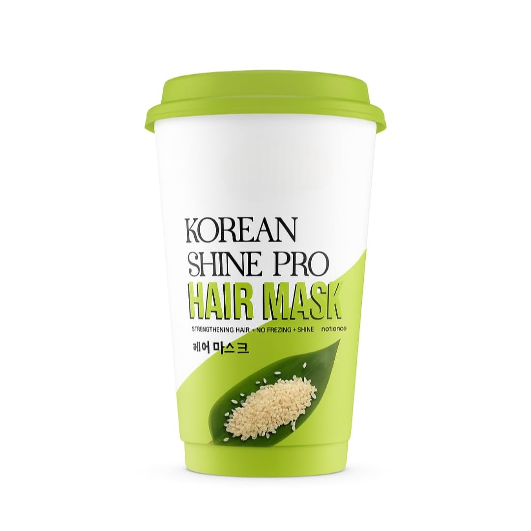 Beauzy X Skin-Plus Lustrous Hair & Strengthens Roots Deep Repair Hair Mask – 800 ML (Korean Shine Pro – Pure Green)-image-48