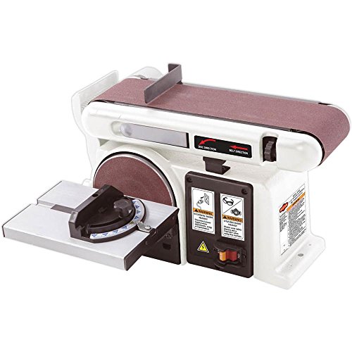 Shop Fox W1855 Horizontal/Vertical Belt Sander With 6\" Disc