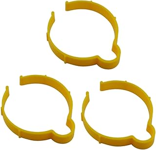 VICASKY 12 Peças Anel De Argola Circular De Ligação Para Filme Automático Calcomanias Para Autos Ferramenta De Armazenamento De Filme Filme Plástico Vinil Envoltório Clipe Suporte De