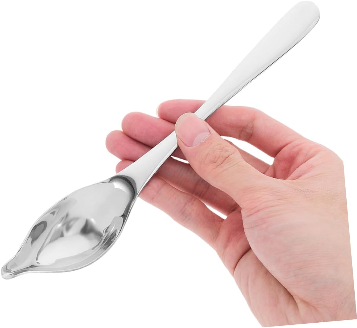 2pcs Saucier Spoon for Precision Stainless Steel with Tapered Spout