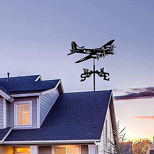 Indicateur direction du vent girouette XJBTBA avec système d'utilisation facile pour extérieur