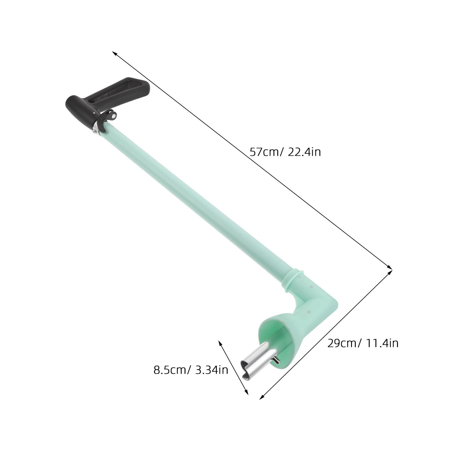 SUPVOX Tige de Rechange en Plastique pour Poussette, Trottinette Pliable, poignée de poussée, Guidon de Poussette, poignée de Traction, réparation pour bébé, pièces détachées pour Voiture