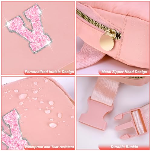 Image of Uygafly Gift for Teen Girls Kids Daughter Her - Birthday Gifts for 3 4 5 6 7 8 9 10 11 12 13 Year Old Girls,Fanny Pack Crossbody Bag Purse Belt Bag Cute Trendy Stuff | Peach,V