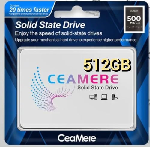 【SSD 512GB 2個セット】CeaMere CMSSDA512GB Amazon | SSD 512GB CeaMere CMSSDA 白 2.5インチ | ノー