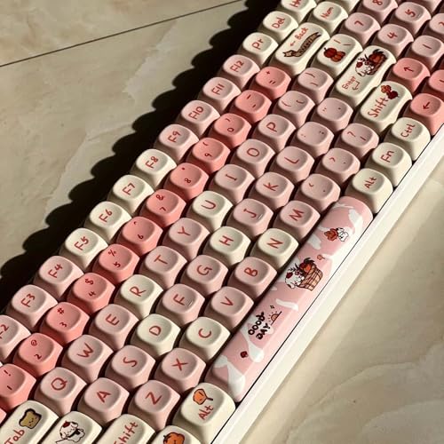 Juego de teclas anime para teclado mecánico Rainy: 120 teclas Fall Puppy 6