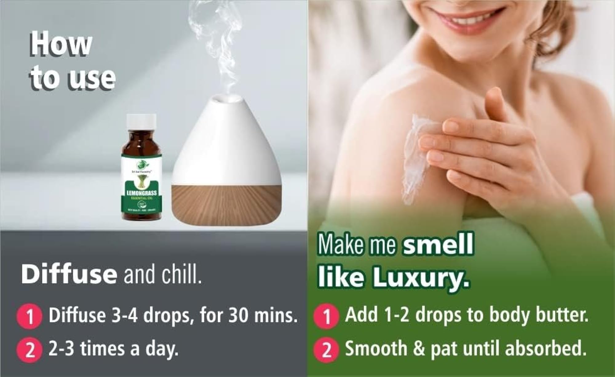SRI SAI FORESTRY Lemongrass Essential Oil 90ml
