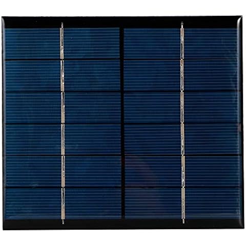 Sugoyi DIY Epoxidharz 2,5 W 6V Solarzellen-Panel, Mini-Solarpanel, Solarlampen für Solarspielzeug Cover