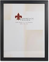 Vista 4 de Lawrence Frames Marco de fotos de madera negra, 4x6