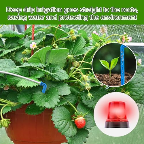 Automatic-Watering-System-TRJZWA-Newest-Indoor-Plant-Watering-System-Kit-DIY-Plant-Watering-Device-with-Customize-Schedule-Water-Timer-USB-Power-for-Vacation-Plant-Watering-System-for-BalconyIndoor