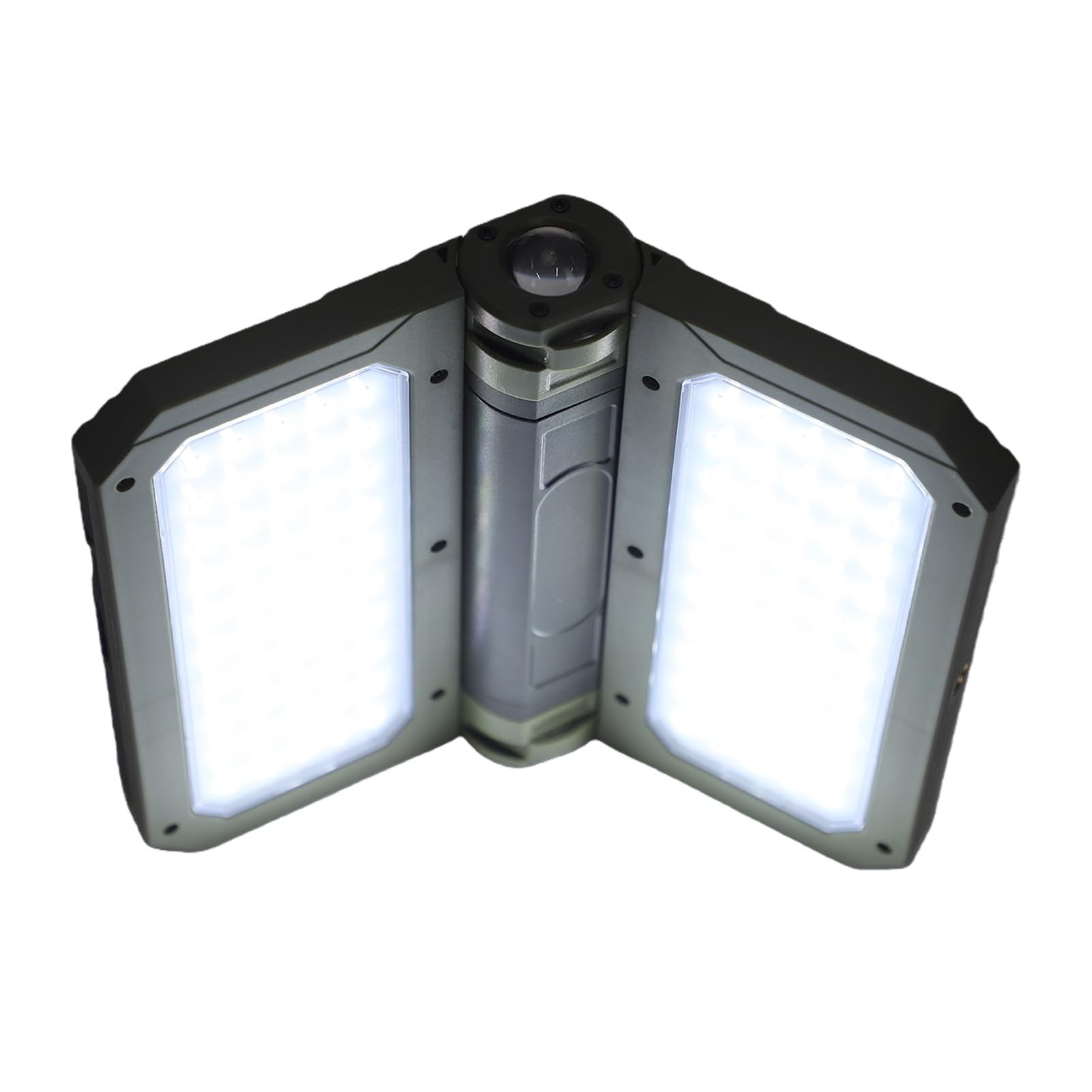 Lampe de Camping LED Solaire Rechargeable, Lanterne Pliable