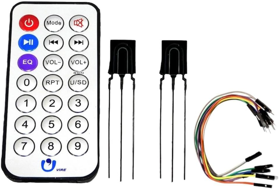 Auto Botix TSOP 1738 Infrared/IR Sensor Receiver used in IR Applications to receive IR Signals with Tsop Compatible Remote