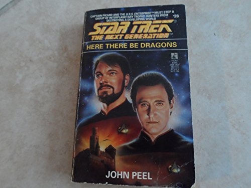 STAR TREK: THE NEXT GENERATION: Here There be D... 1852865032 Book Cover