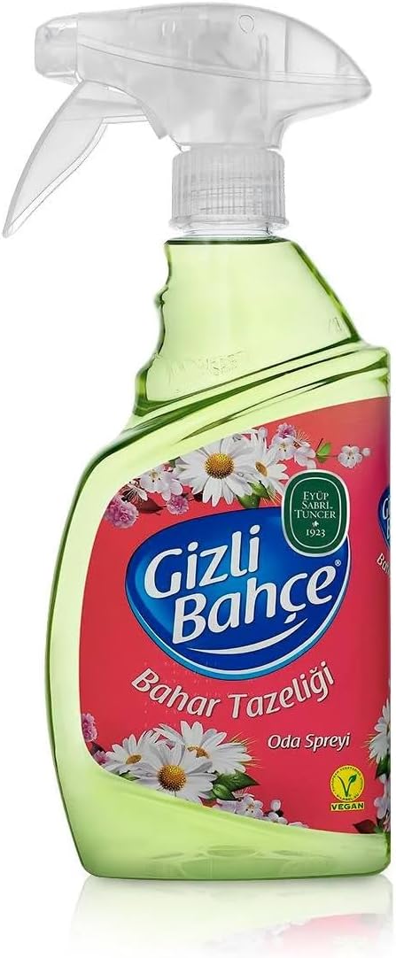 Eyüp Sabri Tuncer Gizli Bahçe Yeni Nesil Oda Spreyi Bahar Tazeliği 500 Ml Pet Şişe