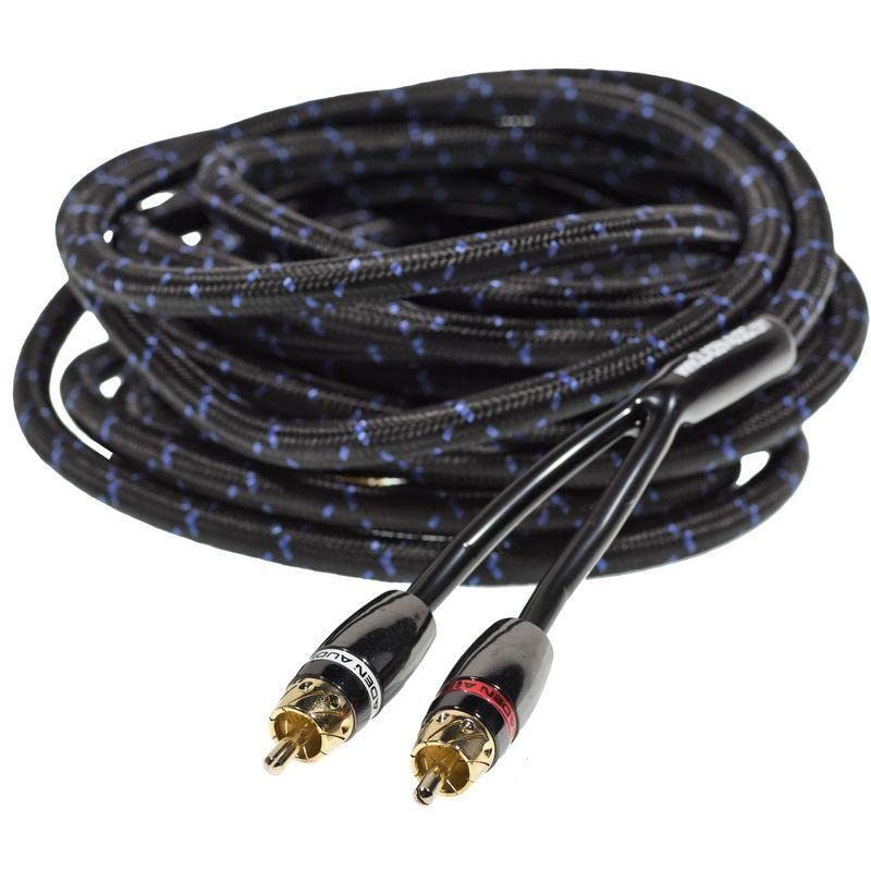 Gladen Cavo RCA High-End 5 Metri Alta qualità Tripla Schermatura
