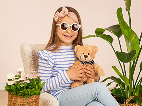 Teddy Hermann 91388 Teddy-Bär Sandfarben 30 cm, Kuscheltier, Plüschtier