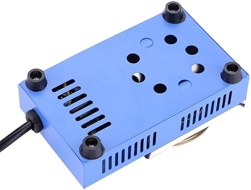 Miniatura 3 de Olla de soldadura, 110V 150W Olla de soldadura sin plomo Soldadura Baño Desoldador Placa de Titanio 1.969 in 392.0-842.0 °F(US Plug)