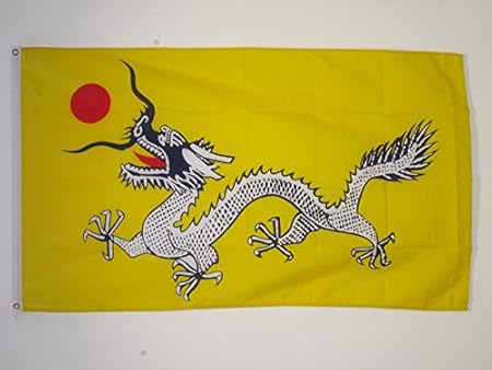 AZ FLAG Flagge China Qing-DYNASTIE 1889-1912 150x90cm - MANDSCHU ...