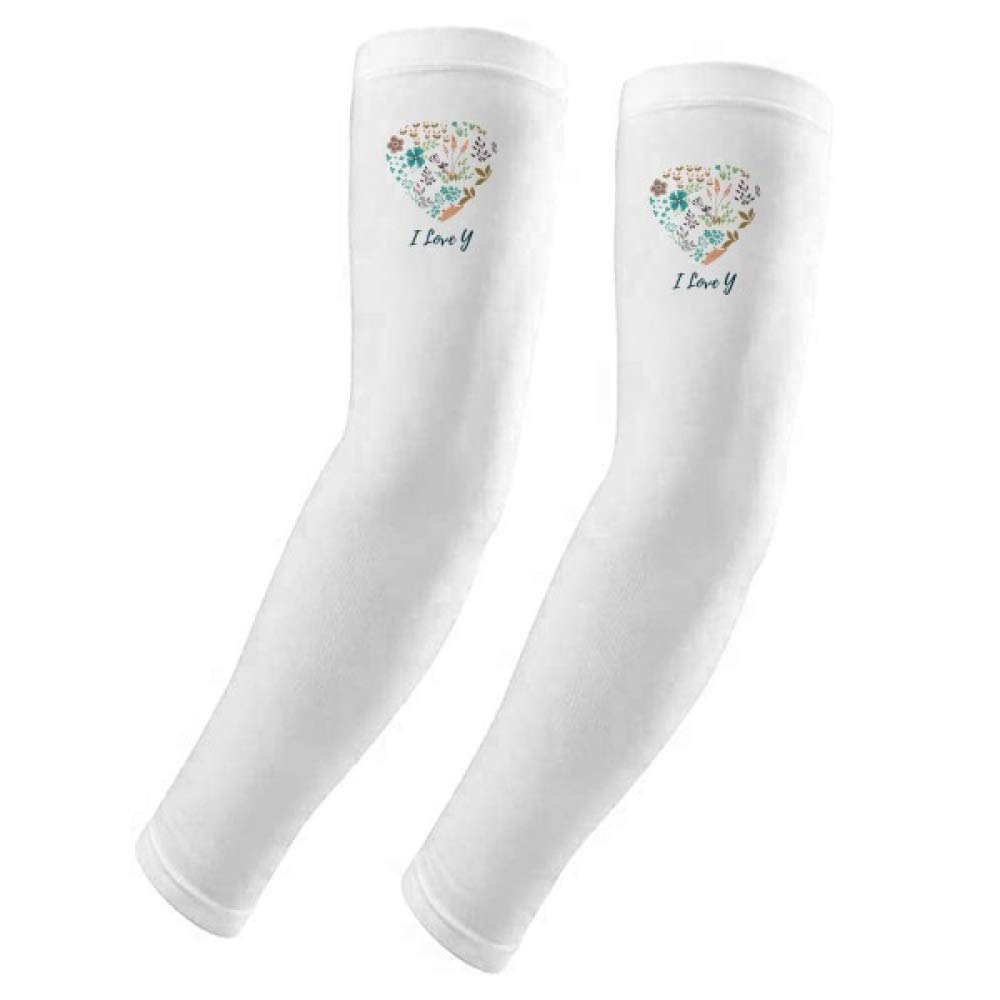 Manchons de protection UV orange pour éviter les coups de soleil