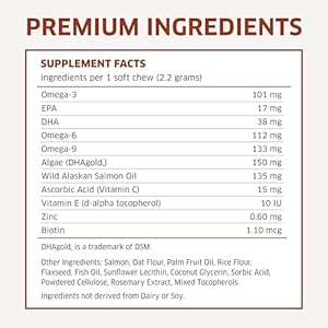 Salmon oil for dogs  wild alaskan fish oil for dogs  omega 3 for dogs  itch relief for dogs  dog joint health  dog allergy relief  dog itch relief  120 dog fish oil soft chews   cucciolini doodles